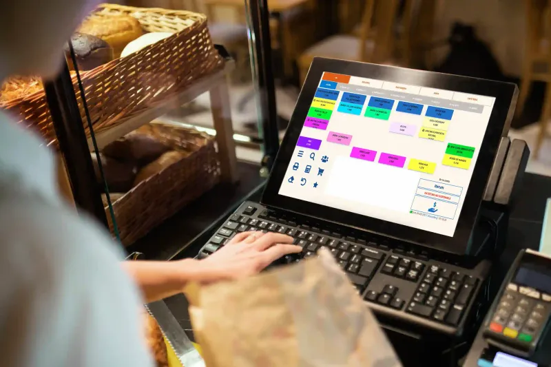 TPV Hit Systems funcionando en una panadería